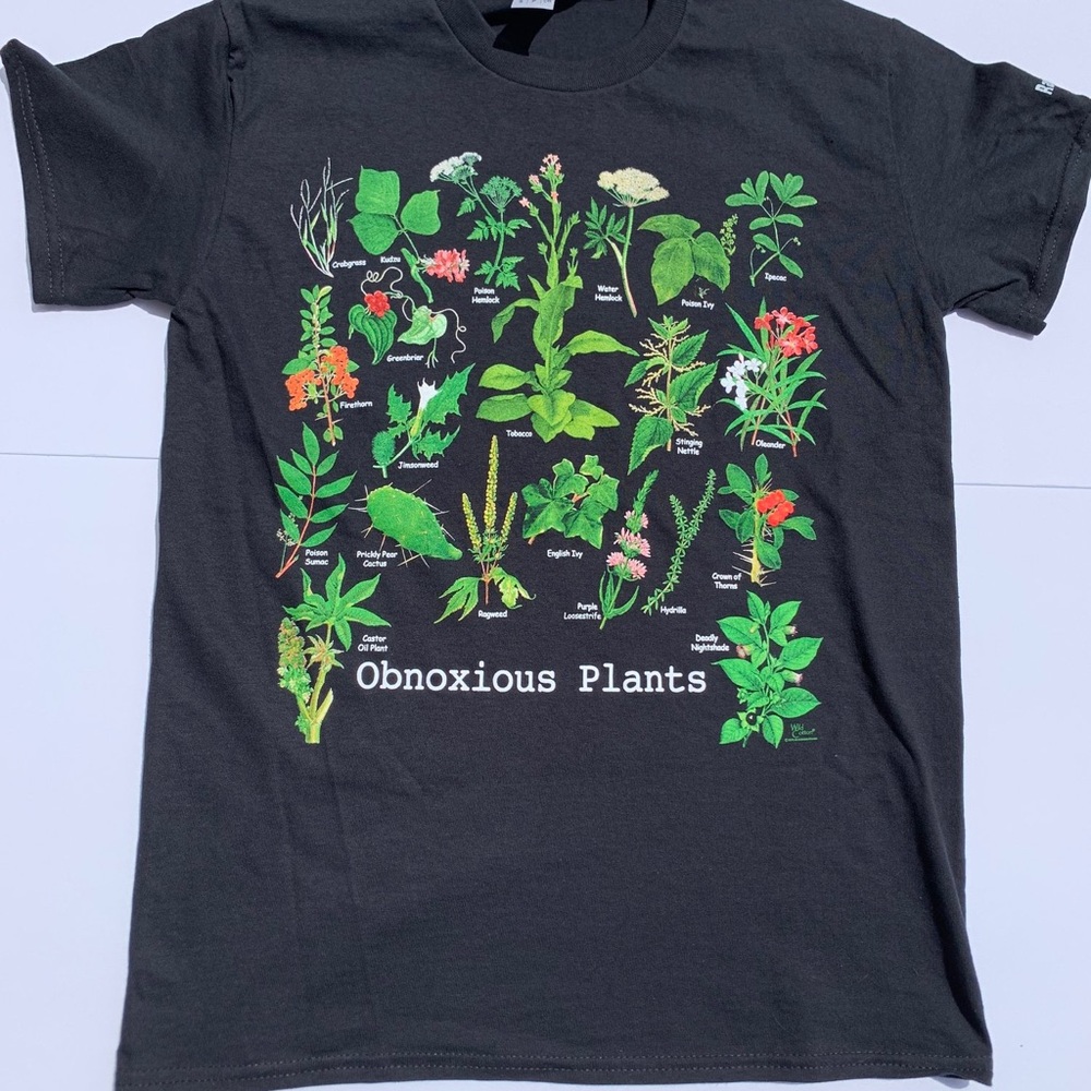 Obnoxious plants t shirt, garden/plant t shirt